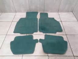 PORSCHE Porsche 911 996 Floor Mat Set Nephrite Green Right Hand Drive RHD- — thumbnail 1