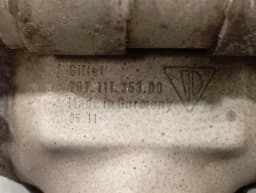 PORSCHE Porsche Boxster 987 exhaust silencer 98711311100 exhaust silencer- — thumbnail 8