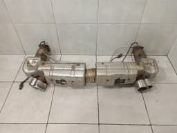 PORSCHE Porsche 911 996 exhaust 99611102775 turbo defects exhaust silencer- — thumbnail 2