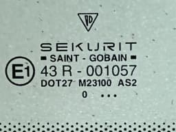 PORSCHE Porsche 911 996 Left Rear 1/4 Glass 99654311103 Door Window 1/4 Rear LH- — thumbnail 4