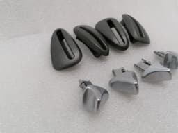 PORSCHE Porsche 911 997 Seat Trim Bezel 99752162202 Backrest Actuator Button Set- — thumbnail 4