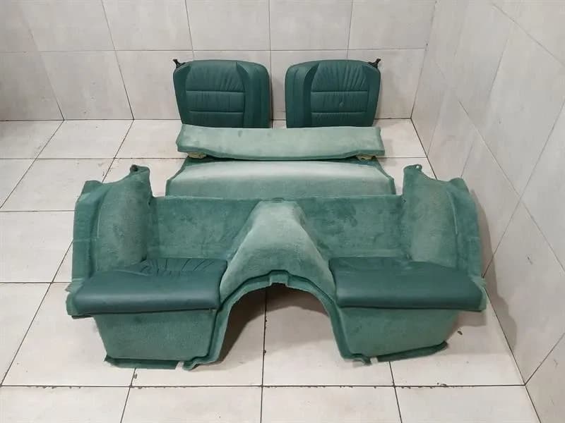 PORSCHE Porsche 911 996 rear seat set 99655102109 nephrite green seat interior J30-