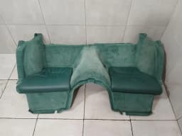 PORSCHE Porsche 911 996 rear seat set 99655102109 nephrite green seat interior J30- — thumbnail 8