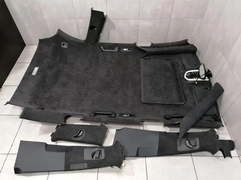 PORSCHE PORSCHE CAYENNE 958 92A Alcantara Roof Lining 95855551502 Headliner SET SET -