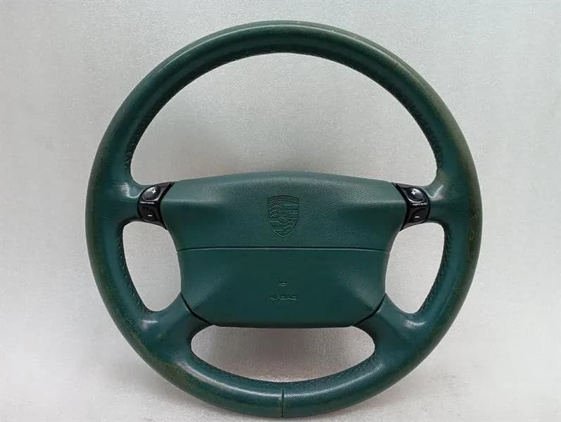 PORSCHE Porsche 911 996 Steering Wheel 99334780455 J40 Nephrite Green Steering Wheel-