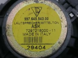PORSCHE Porsche Boxster 987 speaker set 99764555300 speaker set 99764554300- — thumbnail 9