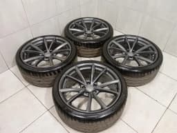 AUDI 20 AUDI RS4 B8 8K Alloy Wheel 8T0601025CQ 9.0JX20 ET26 SET Alloy Wheel SET- — thumbnail 4