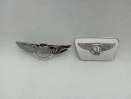 BENTLEY Bentley Continental GT V8S Emblem Logo Badge 3W8853621 3W8853383- — thumbnail 2