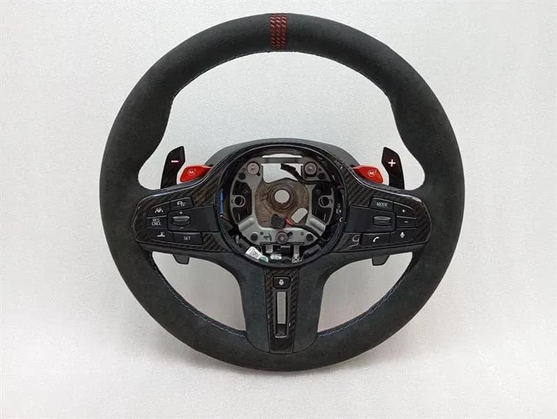 BMW 5 Series F90 G30 M5 Steering Wheel M5 Steering Wheel HEATED ALCANTARA M6 HEATED-
