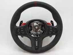 BMW BMW 5 Series F90 G30 M5 Steering Wheel M5 Steering Wheel HEATED ALCANTARA M6 HEATED- — thumbnail 3