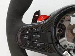BMW BMW 5 Series F90 G30 M5 Steering Wheel M5 Steering Wheel HEATED ALCANTARA M6 HEATED- — thumbnail 4