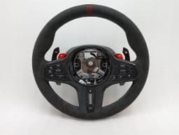 BMW BMW 5 Series F90 G30 M5 Steering Wheel M5 Steering Wheel HEATED ALCANTARA M6 HEATED- — thumbnail 2