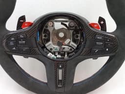 BMW BMW 5 Series F90 G30 M5 Steering Wheel M5 Steering Wheel HEATED ALCANTARA M6 HEATED- — thumbnail 6