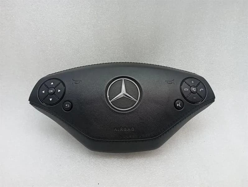 Mercedes S W216 W221 Module A2218602302 Steering Wheel Module Designo Leather-