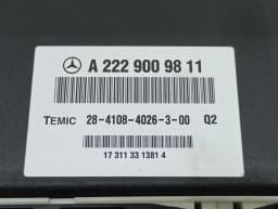 MERCEDES-BENZ Mercedes C Class W205 Suspension Module A2229009811 Airmatic ECU - — thumbnail 3