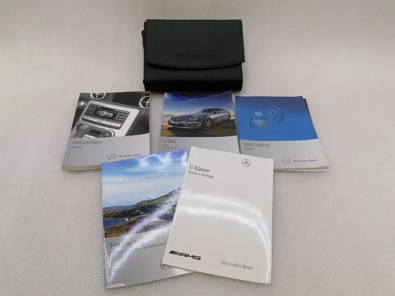 MERCEDES-BENZ MERCEDES C63 AMG W204 OWNERS MANUAL MANUAL COUPE AMG-
