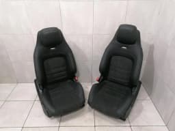 MERCEDES-BENZ Mercedes C63 AMG Alcantara leather performance seats W204 seats leather black- — thumbnail 3