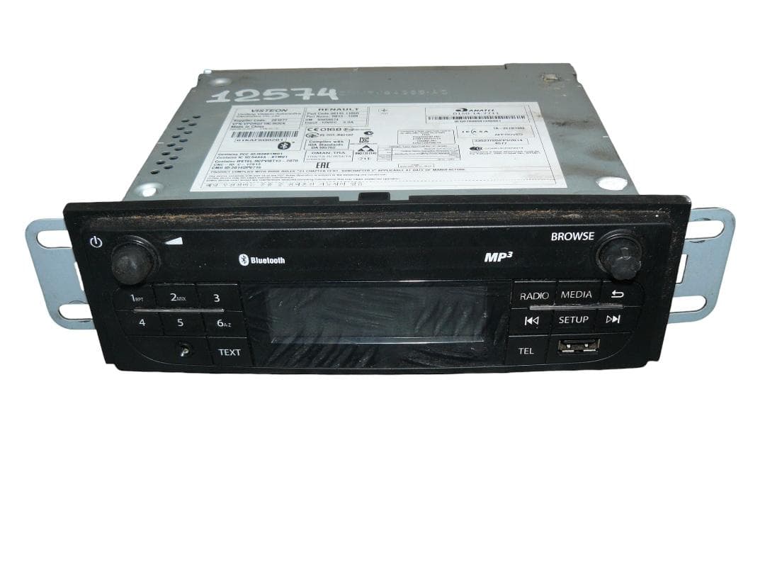 RENAULT 93458574 Radio RENAULT TRAFIC III (JG, EG, FG) (2014-)