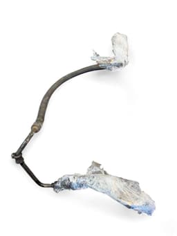 PORSCHE 95534745100 95534745101 Power Steering Hose from pump to steering gear PORSCHE CAYENNE I (2002-2010) — thumbnail 1