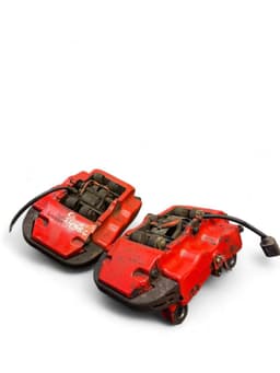 PORSCHE 95535242150 95535242151 95535242250 95535242251 Brake caliper rear set PORSCHE CAYENNE I (2002-2010) — thumbnail 2