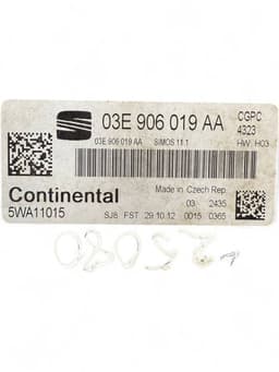SEAT 03E906019AA 03E906019AA Engine Control Unit / module (ECU) SEAT TOLEDO IV (KG3) (2012-2019) — thumbnail 7