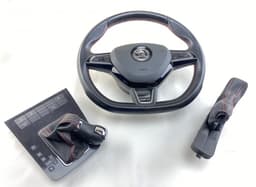 SKODA 5E0419091AQ Steering Wheel SKODA OCTAVIA III (5E) (2012-2019) — thumbnail 1