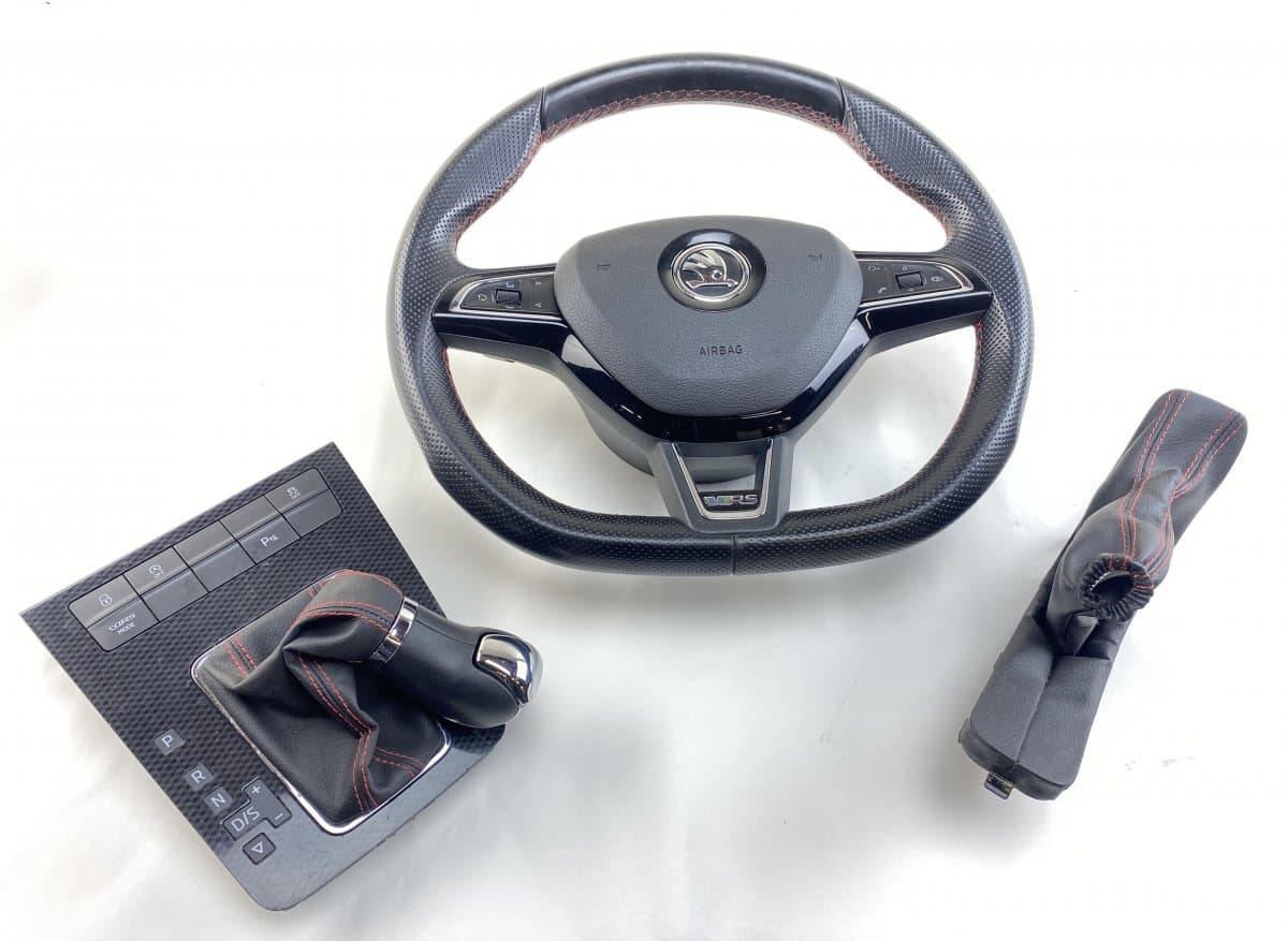SKODA 5E0419091AQ Steering Wheel SKODA OCTAVIA III (5E) (2012-2019)
