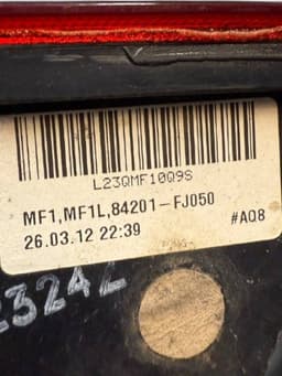 SUBARU 84201FJ050 Tail light left SUBARU CROSSTREK / XV I (GP) (2011-2017) — thumbnail 10
