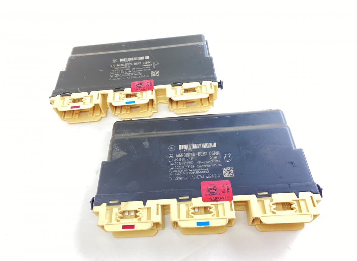 MERCEDES-BENZ A2139002713 A2139002813 Seats control unit MERCEDES-BENZ CLS (C257) (2017-2023)