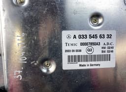 MERCEDES-BENZ 00007850A4 00004038A2 Cruise Control contol Unit MERCEDES-BENZ CLK (C209) (2002-2010) — thumbnail 3