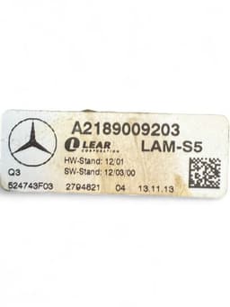 MERCEDES-BENZ A2189009203 2189009203 Xenon control unit left MERCEDES-BENZ CLS (C218) (2011-2017) — thumbnail 7