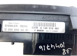 MERCEDES-BENZ 9140010484 9140010401 Heater control panel MERCEDES-BENZ CLK (C209) (2002-2010) — thumbnail 4