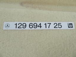 MERCEDES-BENZ A1296941725 1296941725 Interior lining / floor, other MERCEDES-BENZ SL-CLASS (R129) (1989-2001) — thumbnail 6