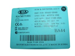 KIA 954A0H8440 40Y8T4-1000 Control units, other KIA STONIC (YB) (2017-) — thumbnail 4
