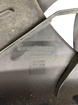 MERCEDES-BENZ 1645000093 Radiator Fan Electric MERCEDES-BENZ ML-CLASS (W164) (2005-2011) — thumbnail 3