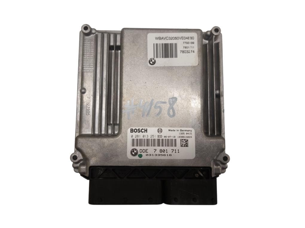 BMW 0281013251 7801711 Engine Control Unit / module (ECU) BMW 3 (E90, E91, E92, E93) (2005-2011)