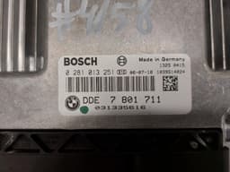 BMW 0281013251 7801711 Engine Control Unit / module (ECU) BMW 3 (E90, E91, E92, E93) (2005-2011) — thumbnail 4