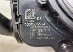 AUDI 4G0953568A 4G0953502D Indicator/wiper/slip ring switch (stalk) AUDI A6 / A6 ALLROAD (C7, 4G) (2010-2018) — thumbnail 4