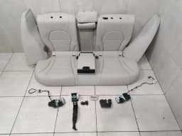 MERCEDES-BENZ Mercedes C Class W205 Rear Seats Set A2059200761 7M97 Greige Rear Seat Set- — thumbnail 3