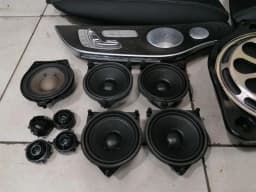 MERCEDES-BENZ MERCEDES C63 COUPE W205 SPEAKERS A0009000518 BURMESTER SPEAKER SET COUPE- with 1 additional speaker — thumbnail 4