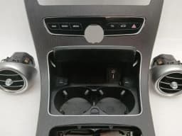 MERCEDES-BENZ Mercedes C63 AMG W205 Veneer A2056802910 Strip Gray Open Pore Oak Wood 2B35- — thumbnail 5