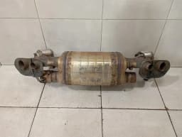 PORSCHE Porsche 911 992 exhaust silencer 992251052A defect exhaust silencer- — thumbnail 1