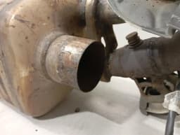PORSCHE Porsche 911 992 exhaust silencer 992251052A defect exhaust silencer- — thumbnail 6