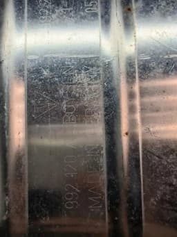 PORSCHE Porsche 911 992 exhaust silencer 992251052A exhaust silencer- — thumbnail 5