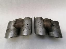 PORSCHE Porsche 911 997 Exhaust Tips 99711135104 Exhaust Tailpipe Trim- — thumbnail 4