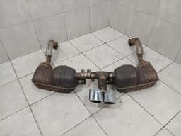PORSCHE Porsche Boxster 987 exhaust silencer 98711312403 exhaust silencer 3.4- — thumbnail 1
