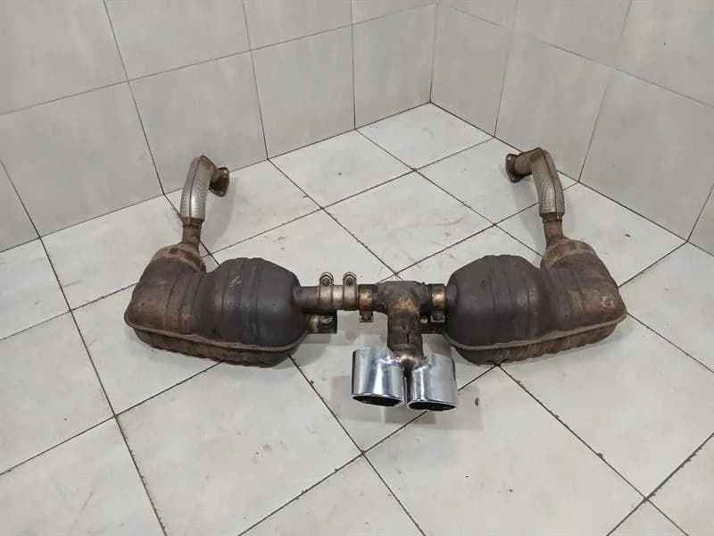 PORSCHE Porsche Boxster 987 exhaust silencer 98711312403 exhaust silencer 3.4-