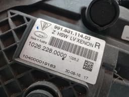 PORSCHE 2017-2019 MK2 PORSCHE 911 991 Right Headlight 99163121402 RHD Headlamp Re- — thumbnail 8