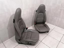 PORSCHE Porsche 911 996 Seat Set 996 Seat Set Right Hand Drive RHD Grey Grey- — thumbnail 3