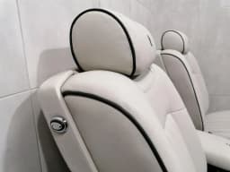 ROLLS ROYCE ROLLS ROYCE PHANTOM MK7 VII 7 SEATS CONSOLE SET PHANTOM Seat WHITE LEATHER SET- — thumbnail 5